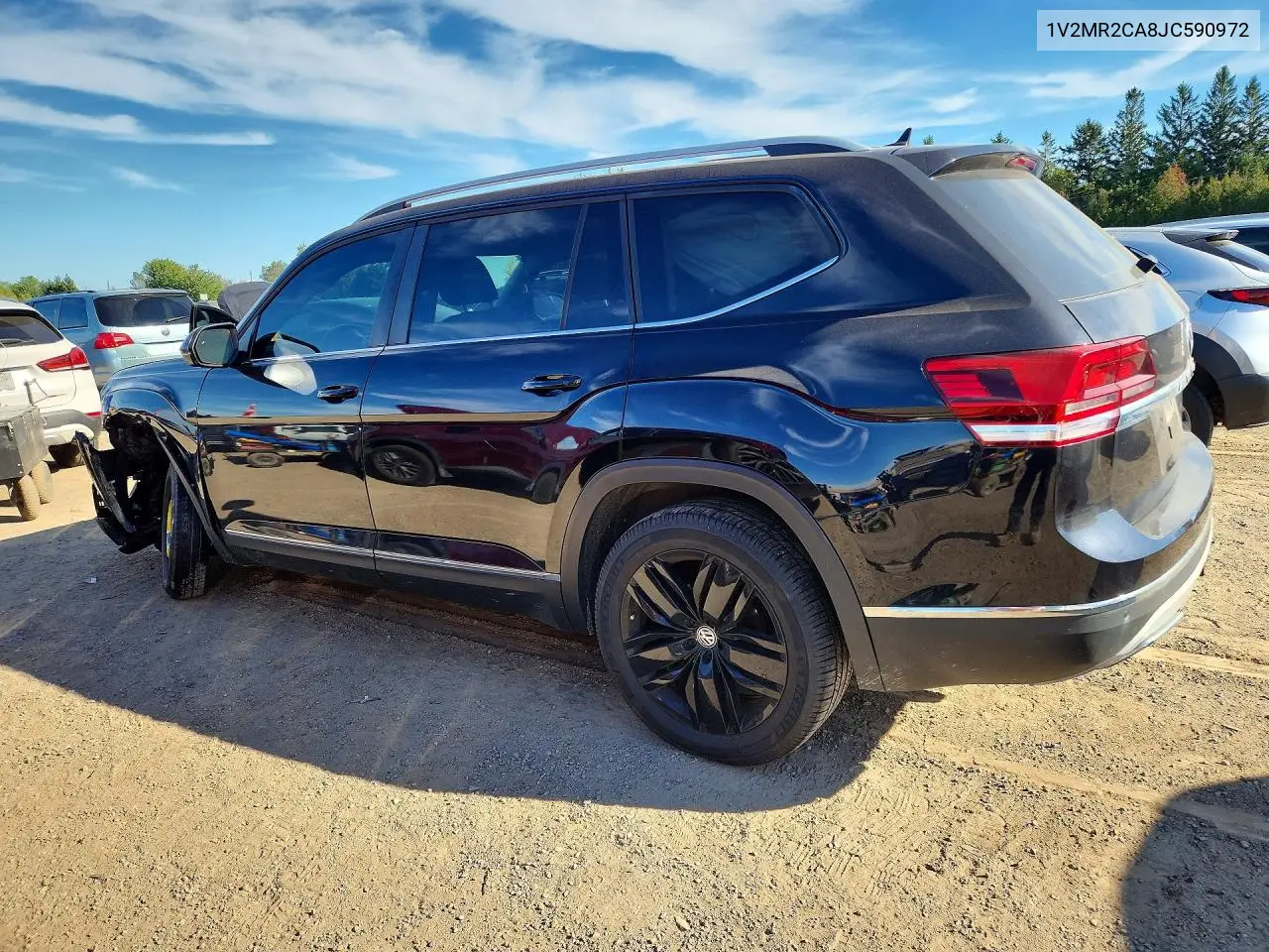 2018 VOLKSWAGEN ATLAS VIN 1V2MR2CA8JC590972 — фото 2