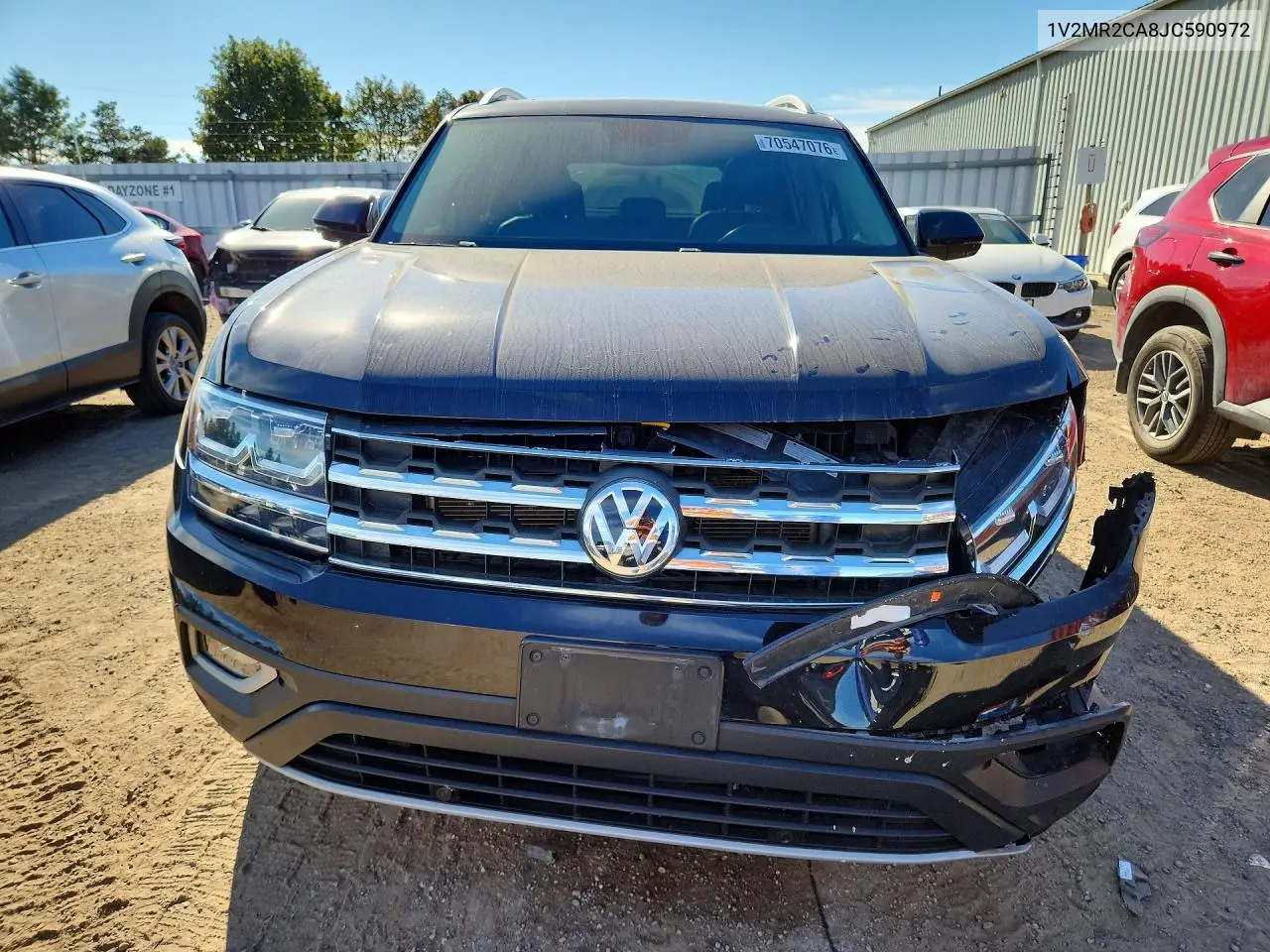 2018 VOLKSWAGEN ATLAS VIN 1V2MR2CA8JC590972 — фото 5
