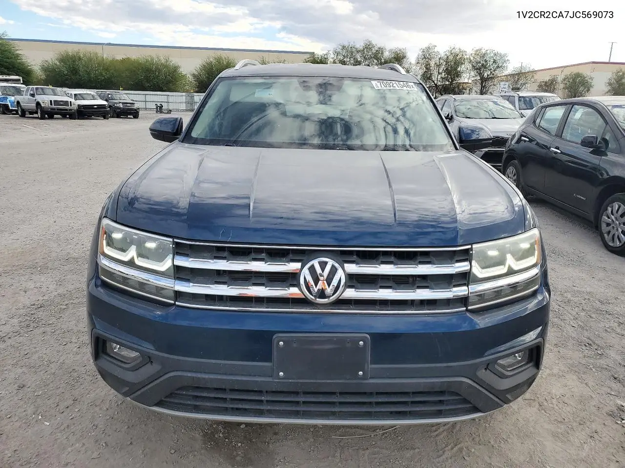 2018 VOLKSWAGEN ATLAS VIN 1V2CR2CA7JC569073 — фото 5