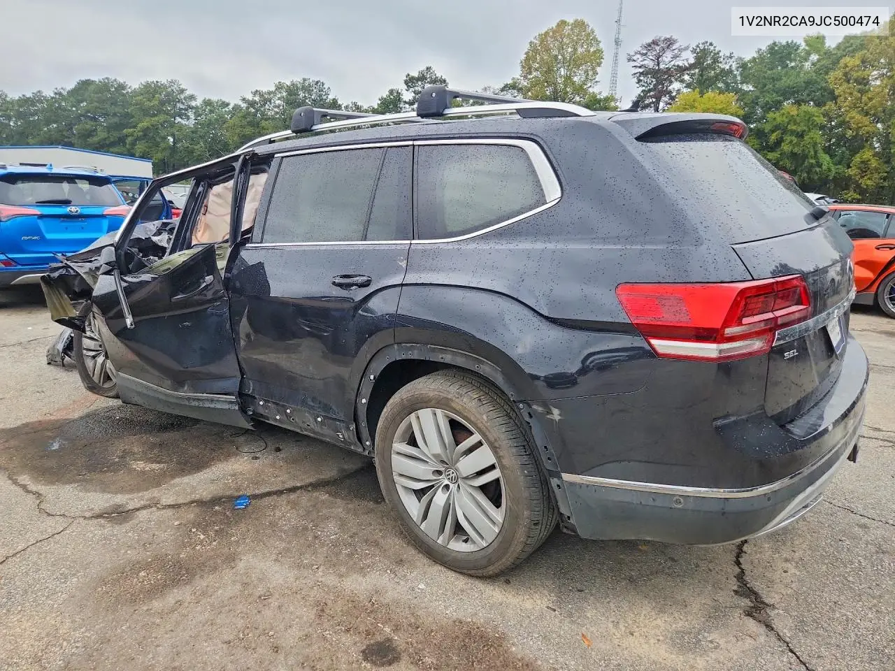 2018 VOLKSWAGEN ATLAS VIN 1V2NR2CA9JC500474 — фото 2