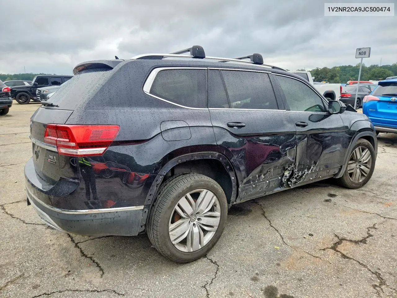 2018 VOLKSWAGEN ATLAS VIN 1V2NR2CA9JC500474 — фото 3