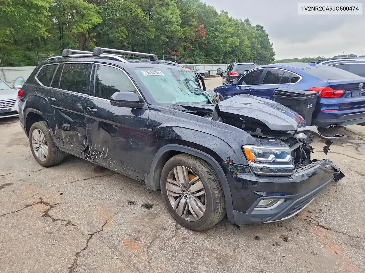 2018 VOLKSWAGEN ATLAS VIN 1V2NR2CA9JC500474 — фото 4