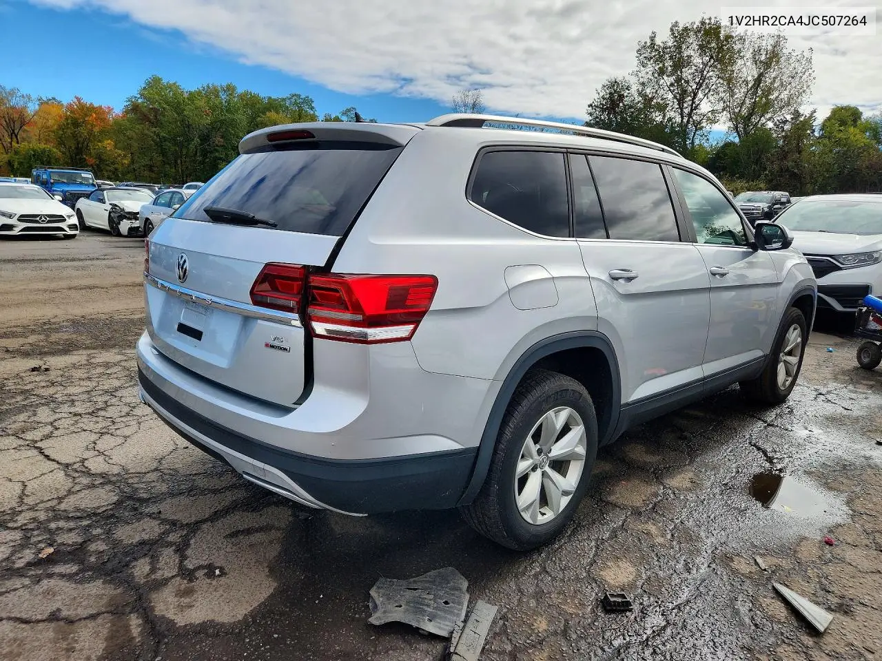 2018 VOLKSWAGEN ATLAS VIN 1V2HR2CA4JC507264 — фото 3