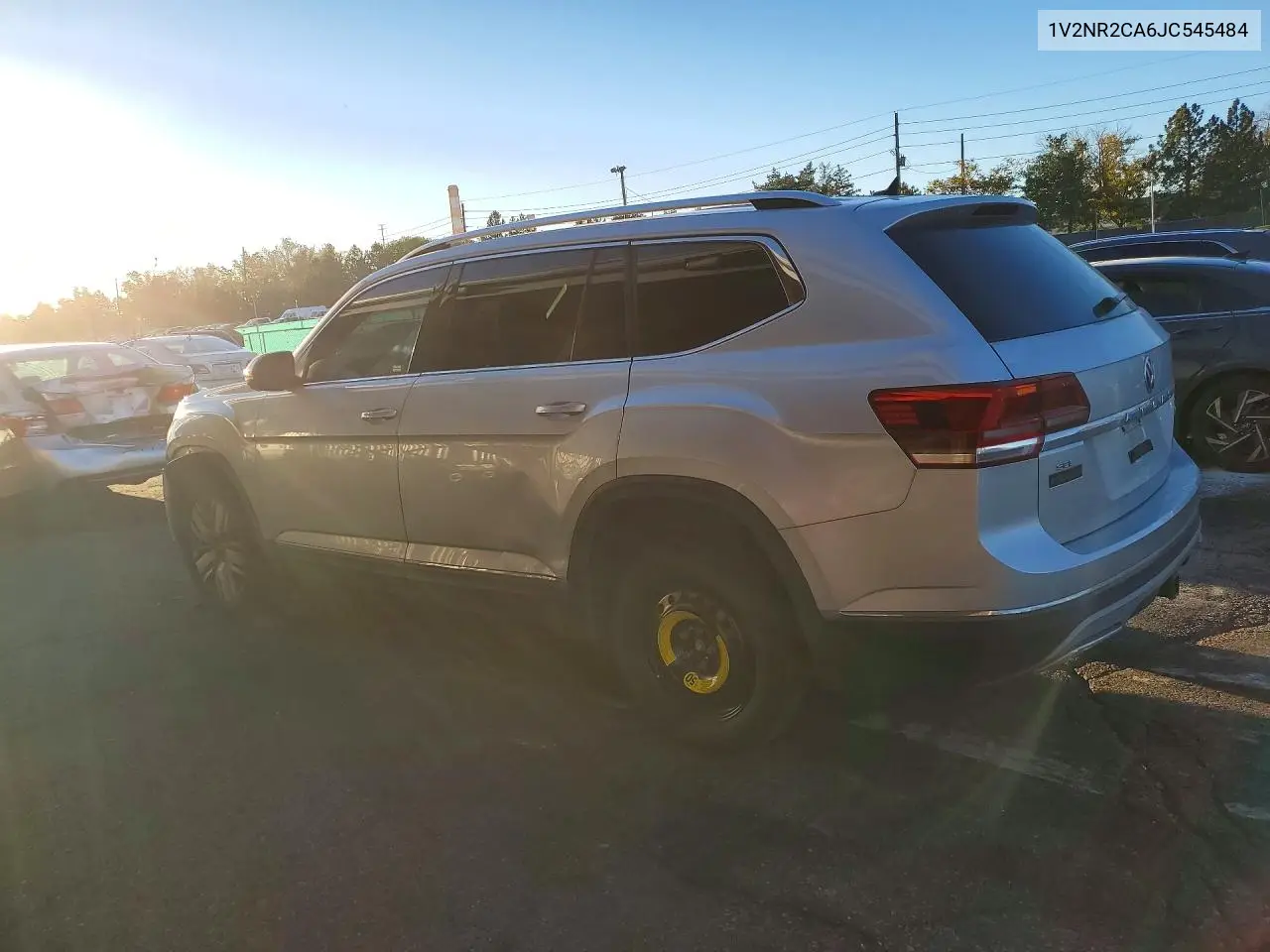 2018 VOLKSWAGEN ATLAS VIN 1V2NR2CA6JC545484 — фото 2