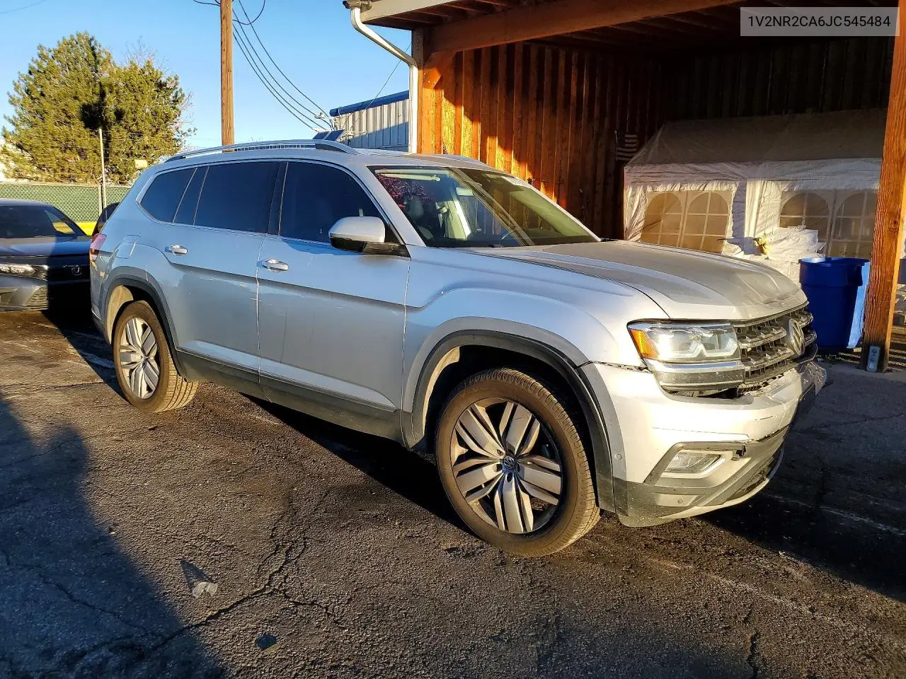 2018 VOLKSWAGEN ATLAS VIN 1V2NR2CA6JC545484 — фото 4