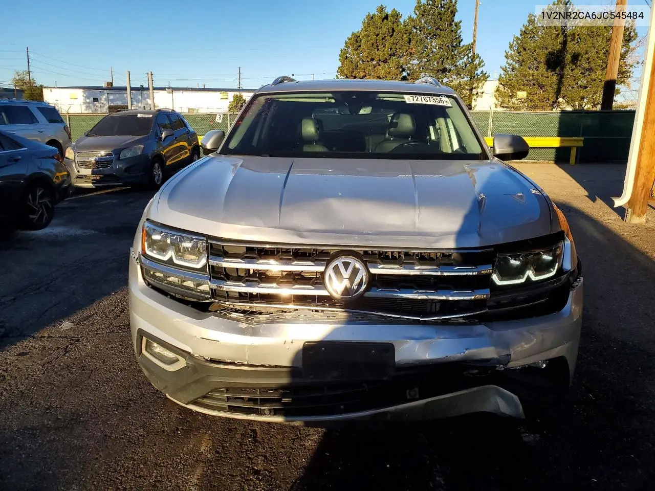 2018 VOLKSWAGEN ATLAS VIN 1V2NR2CA6JC545484 — фото 5