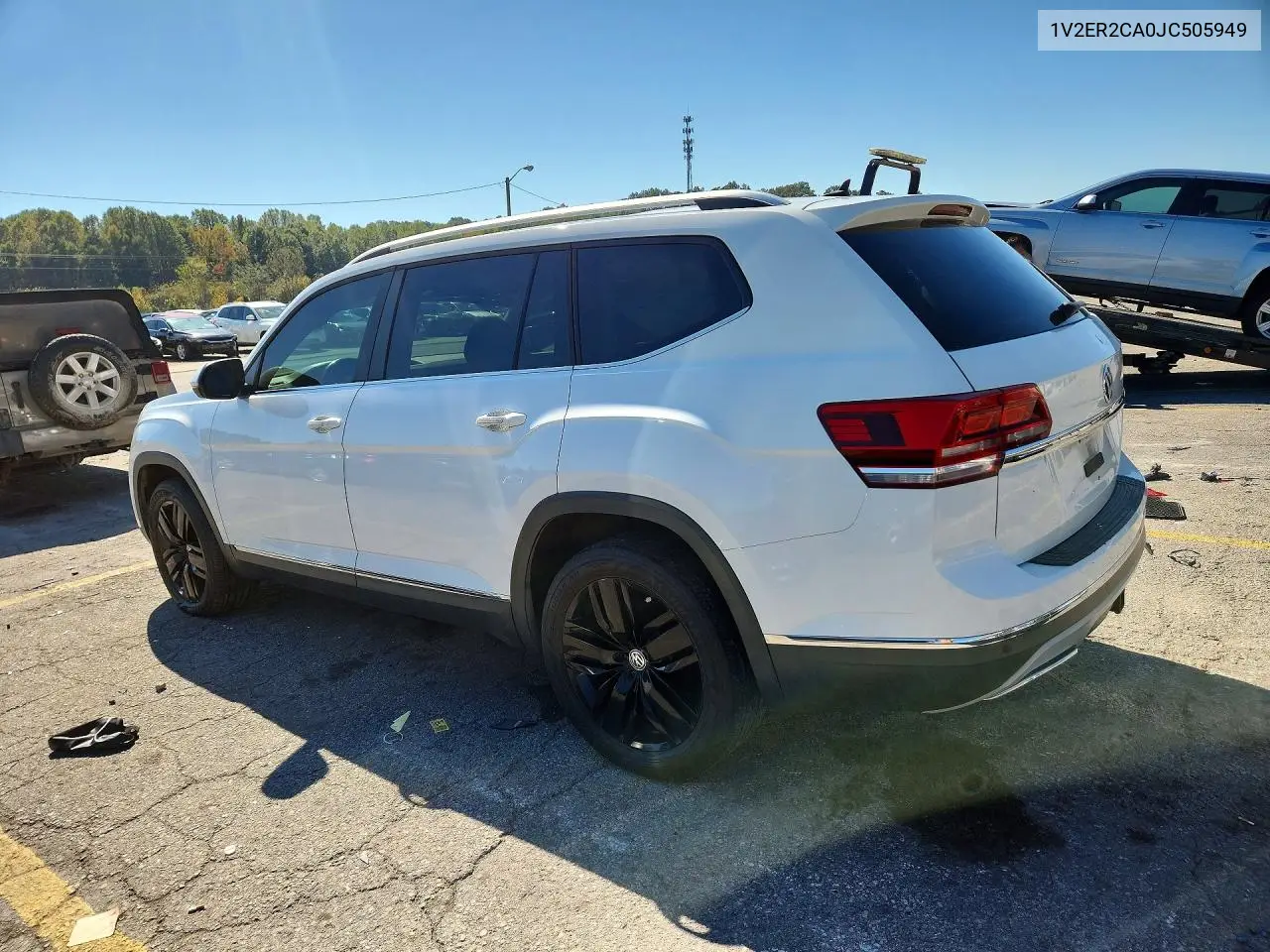 2018 VOLKSWAGEN ATLAS VIN 1V2ER2CA0JC505949 — фото 2