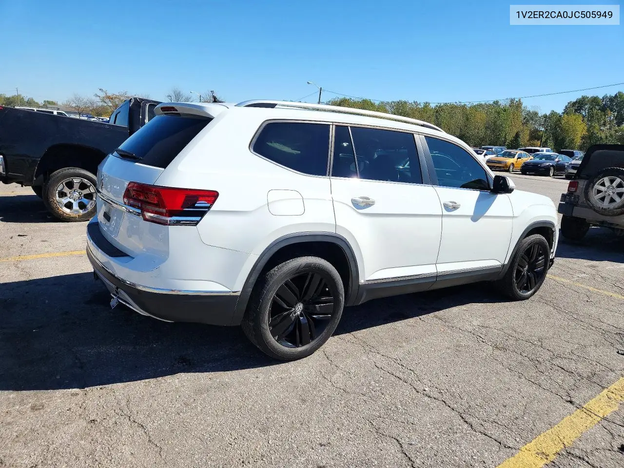 2018 VOLKSWAGEN ATLAS VIN 1V2ER2CA0JC505949 — фото 3