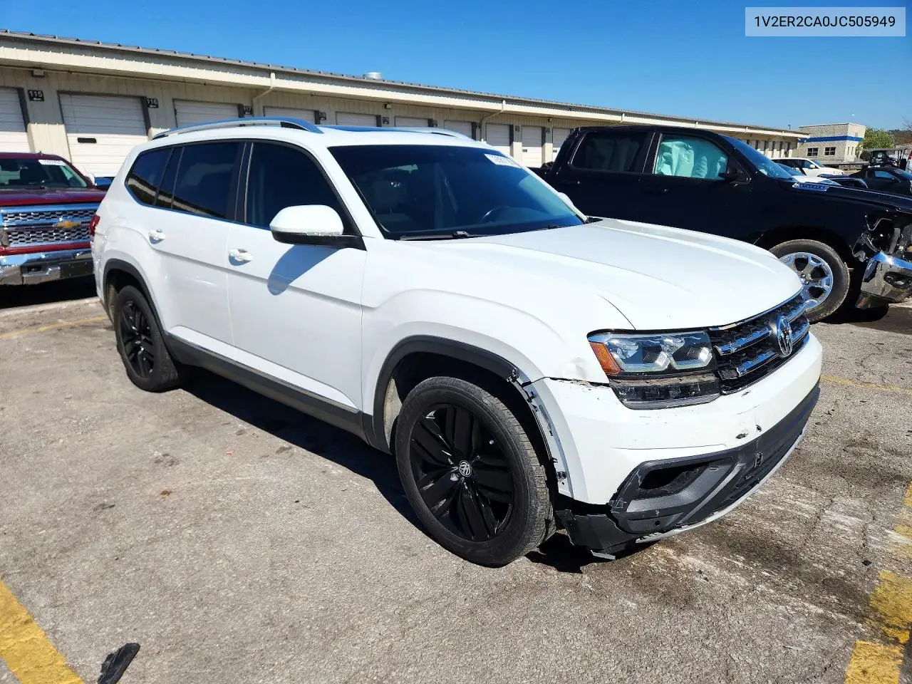 2018 VOLKSWAGEN ATLAS VIN 1V2ER2CA0JC505949 — фото 4
