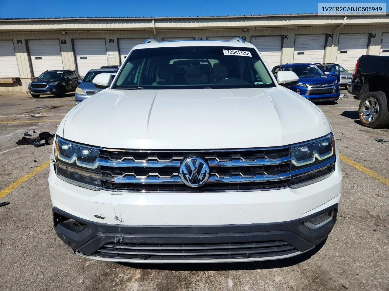 2018 VOLKSWAGEN ATLAS VIN 1V2ER2CA0JC505949 — фото 5