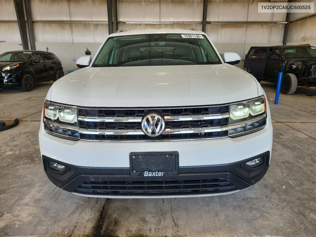 2018 VOLKSWAGEN ATLAS VIN 1V2DP2CA8JC600535 — фото 5