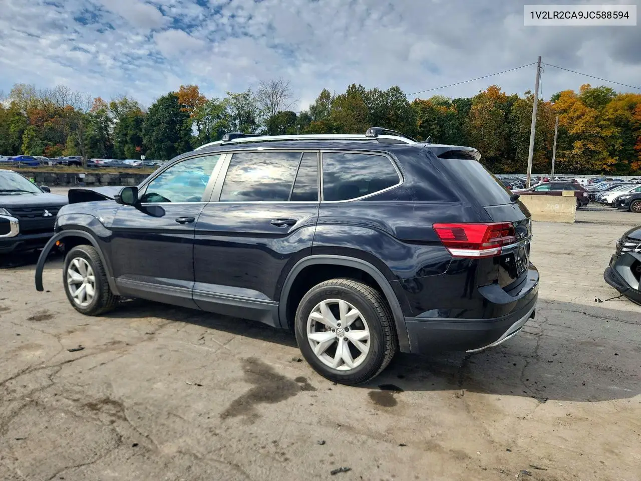 2018 VOLKSWAGEN ATLAS VIN 1V2LR2CA9JC588594 — фото 2