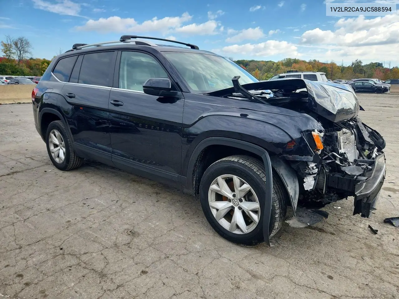 2018 VOLKSWAGEN ATLAS VIN 1V2LR2CA9JC588594 — фото 4