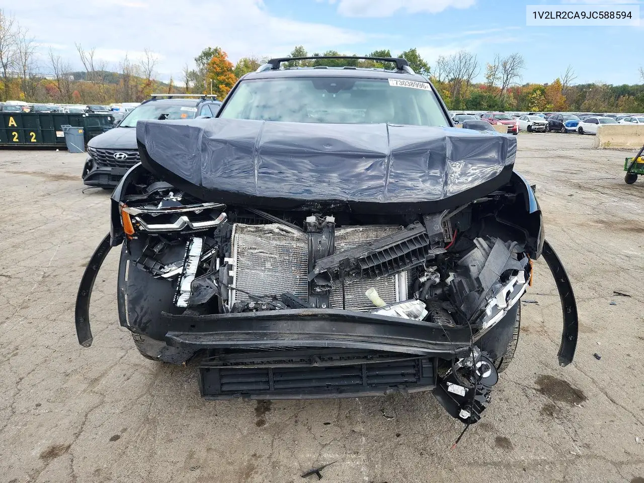 2018 VOLKSWAGEN ATLAS VIN 1V2LR2CA9JC588594 — фото 5