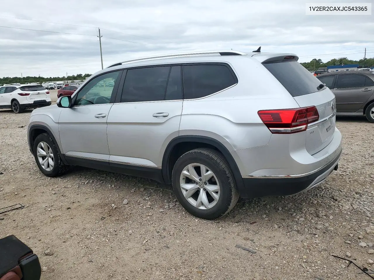 2018 VOLKSWAGEN ATLAS VIN 1V2ER2CAXJC543365 — фото 2