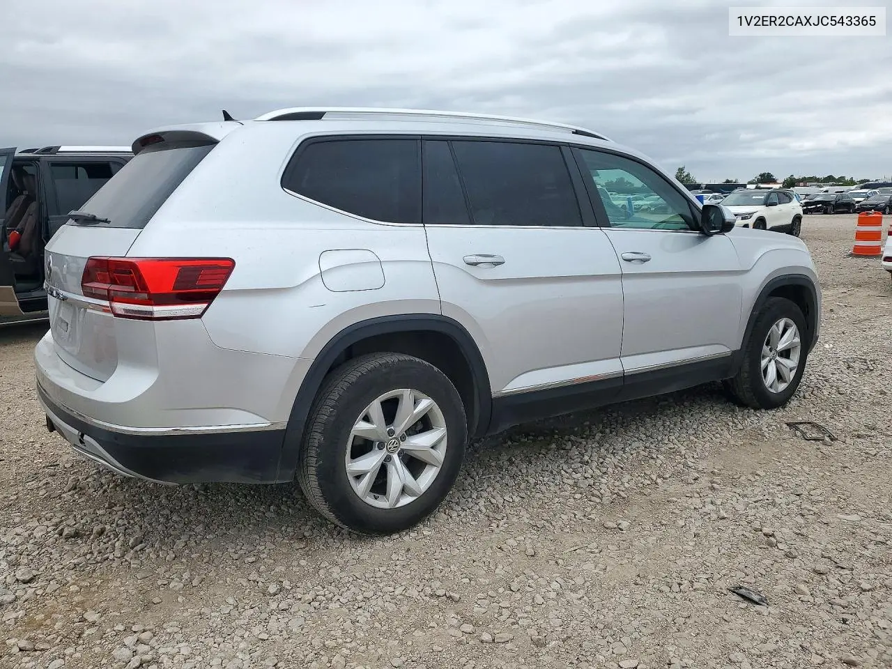 2018 VOLKSWAGEN ATLAS VIN 1V2ER2CAXJC543365 — фото 3