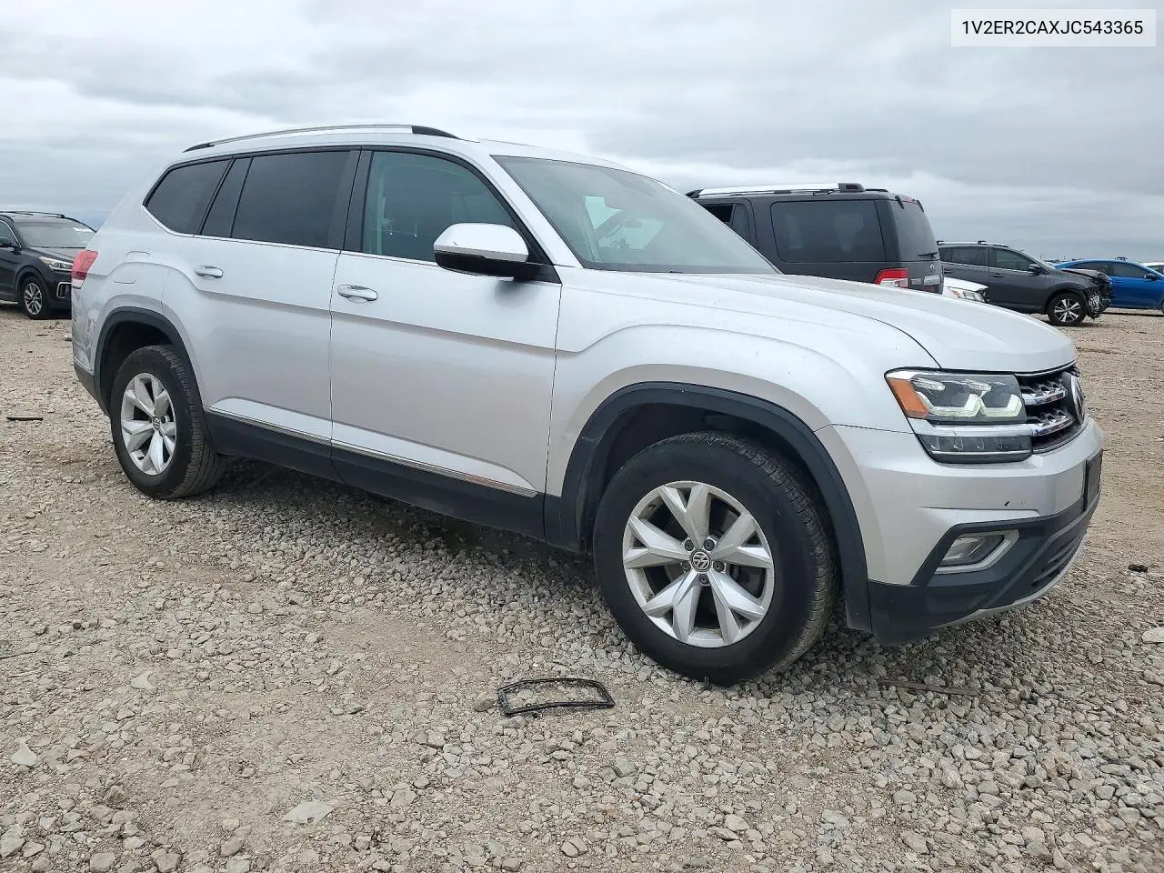 2018 VOLKSWAGEN ATLAS VIN 1V2ER2CAXJC543365 — фото 4
