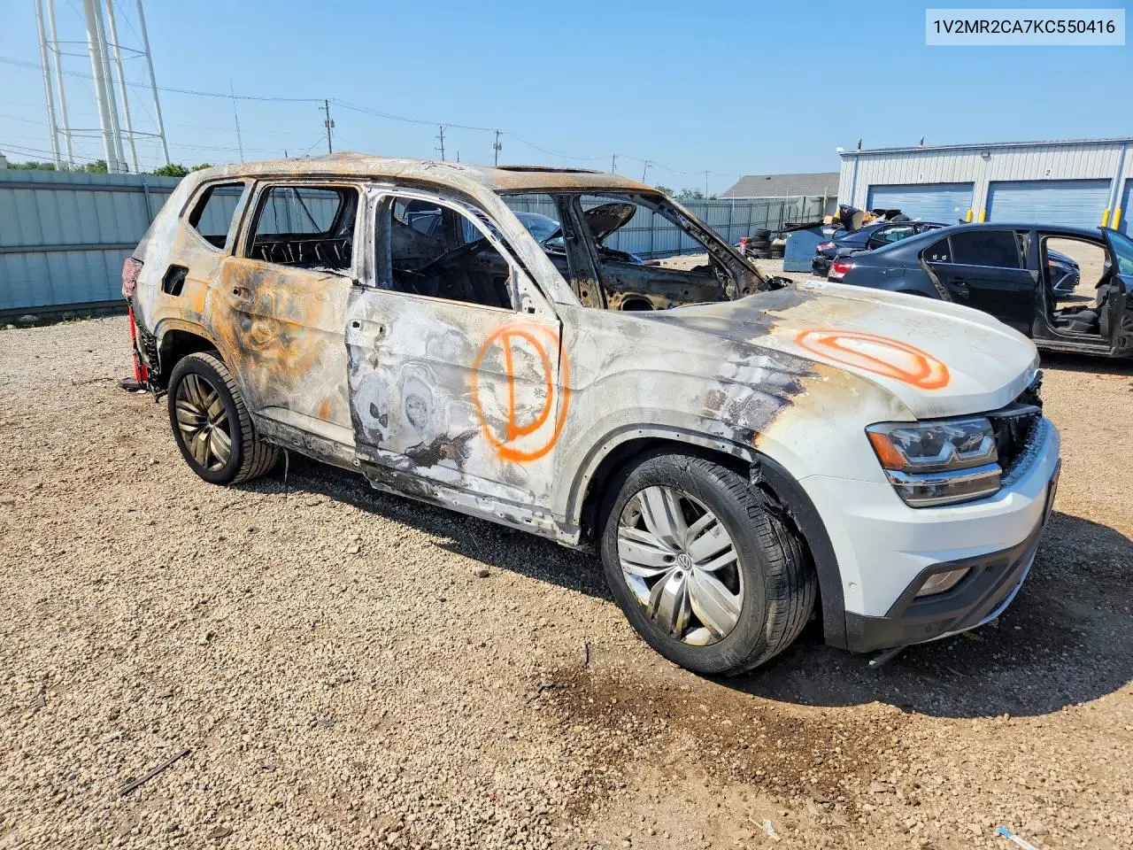 2019 VOLKSWAGEN ATLAS VIN 1V2MR2CA7KC550416 — фото 4