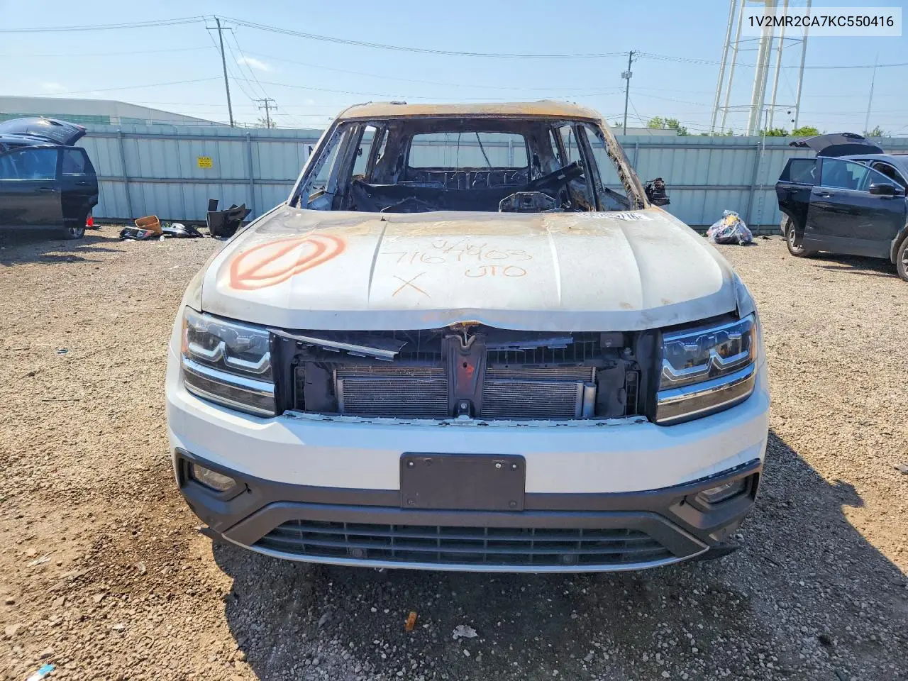 2019 VOLKSWAGEN ATLAS VIN 1V2MR2CA7KC550416 — фото 5