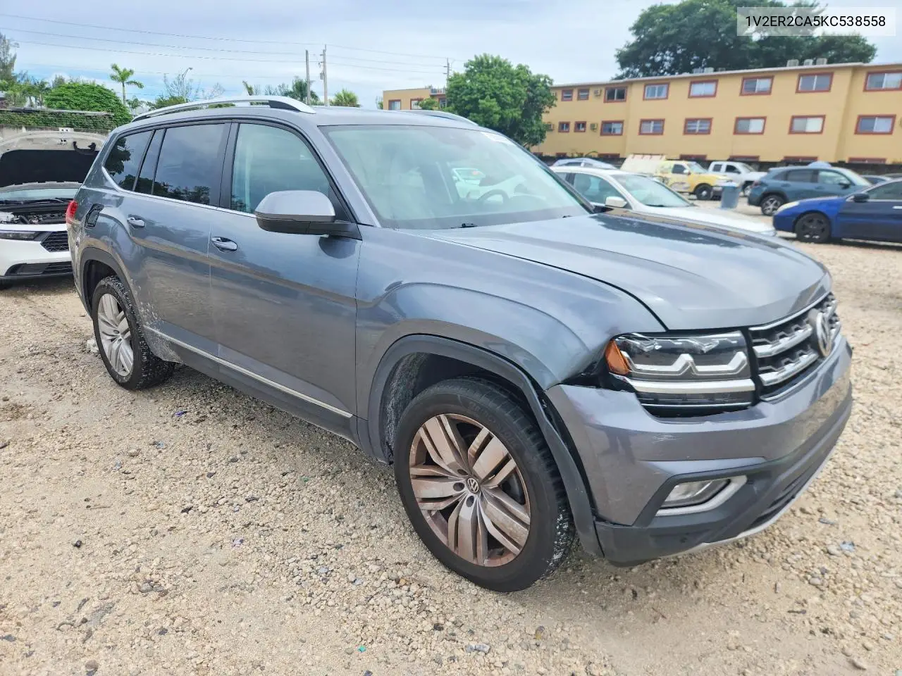 2019 VOLKSWAGEN ATLAS VIN 1V2ER2CA5KC538558 — фото 4