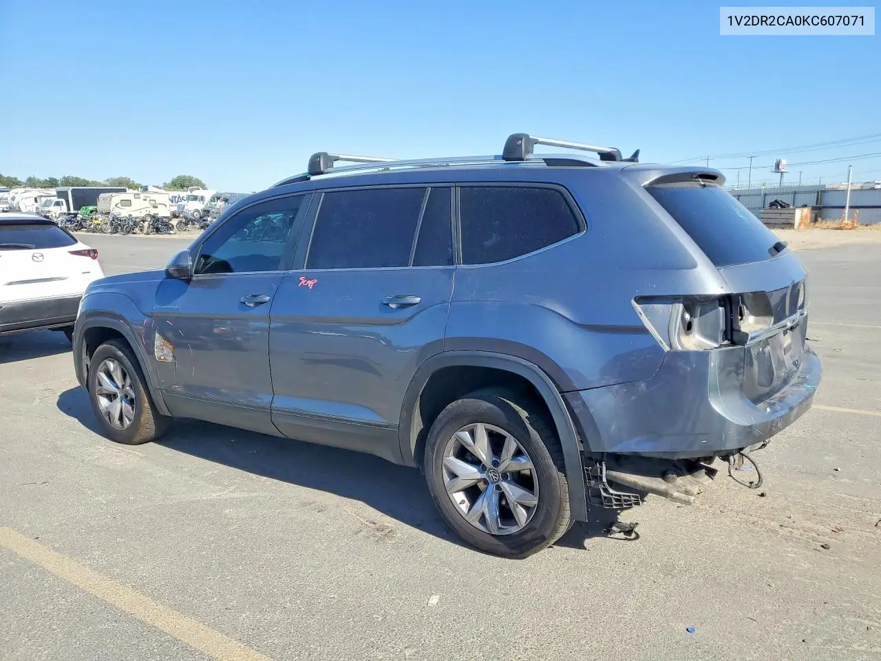 2019 VOLKSWAGEN ATLAS VIN 1V2DR2CA0KC607071 — фото 2
