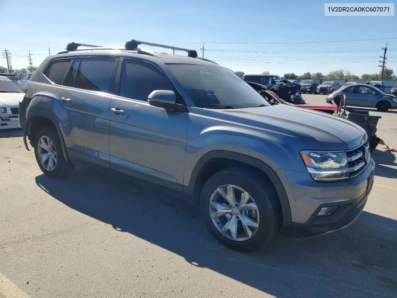 2019 VOLKSWAGEN ATLAS VIN 1V2DR2CA0KC607071 — фото 4