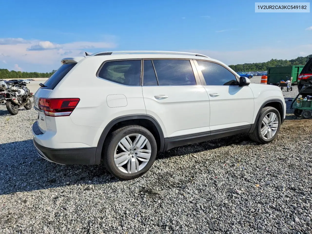 2019 VOLKSWAGEN ATLAS VIN 1V2UR2CA3KC549182 — фото 3