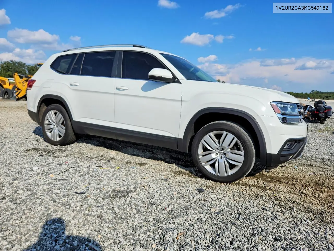 2019 VOLKSWAGEN ATLAS VIN 1V2UR2CA3KC549182 — фото 4
