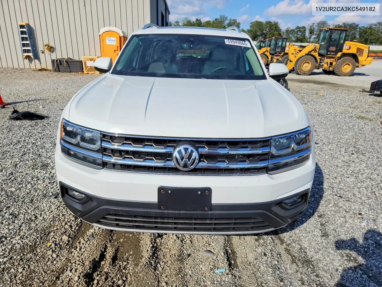 2019 VOLKSWAGEN ATLAS VIN 1V2UR2CA3KC549182 — фото 5