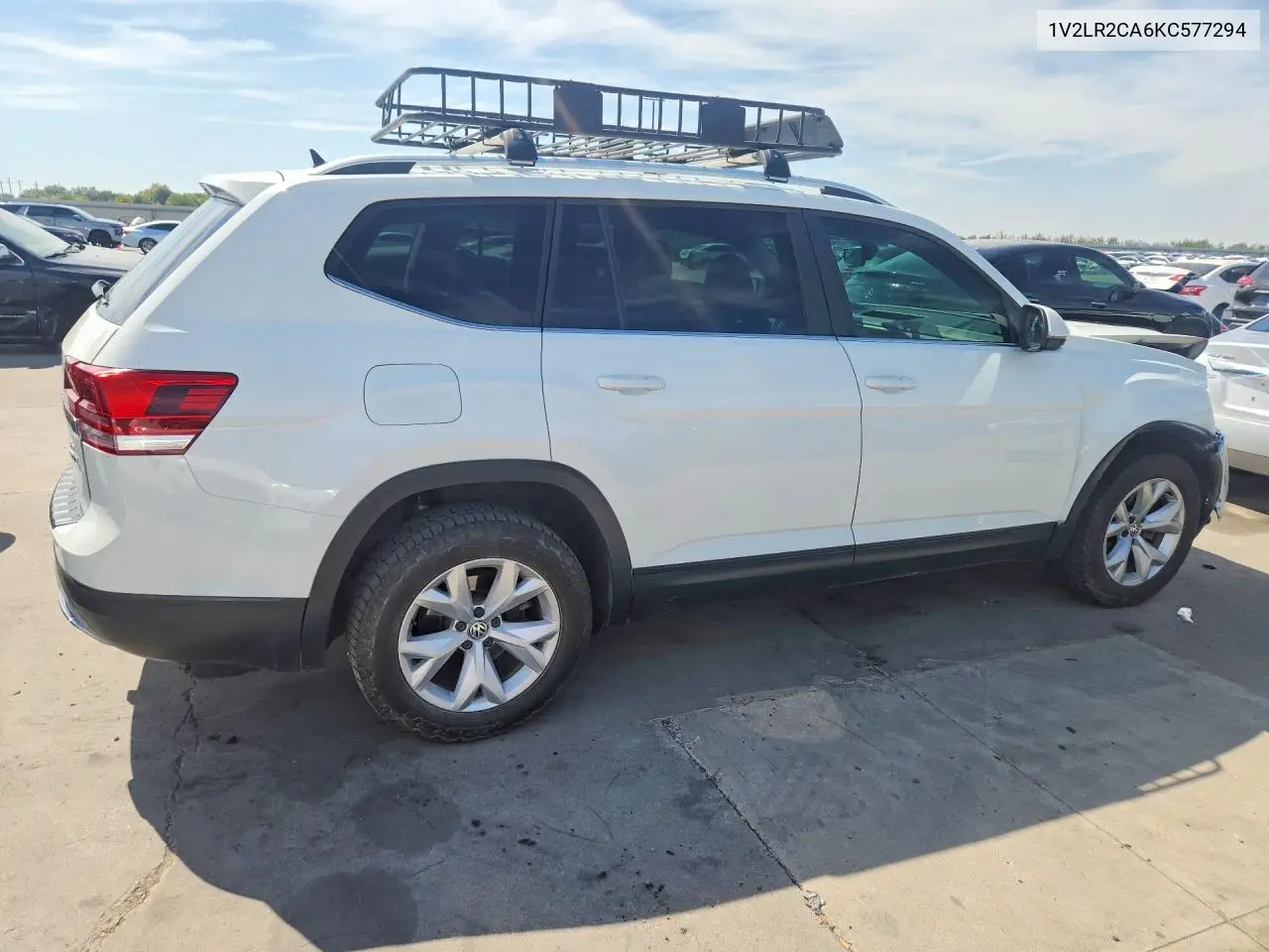 2019 VOLKSWAGEN ATLAS VIN 1V2LR2CA6KC577294 — фото 3