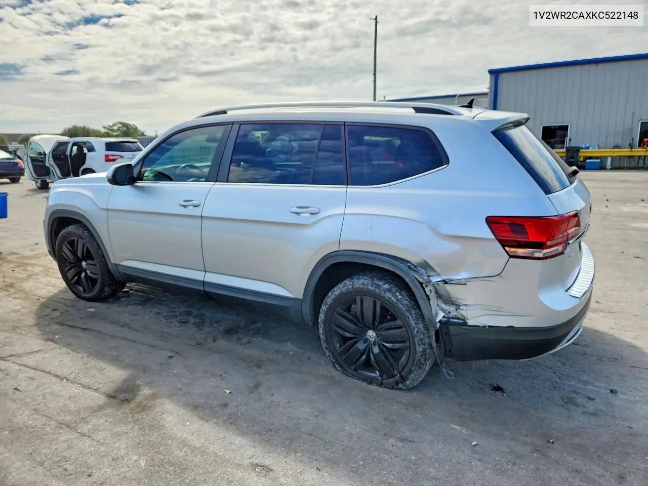2019 VOLKSWAGEN ATLAS VIN 1V2WR2CAXKC522148 — фото 2