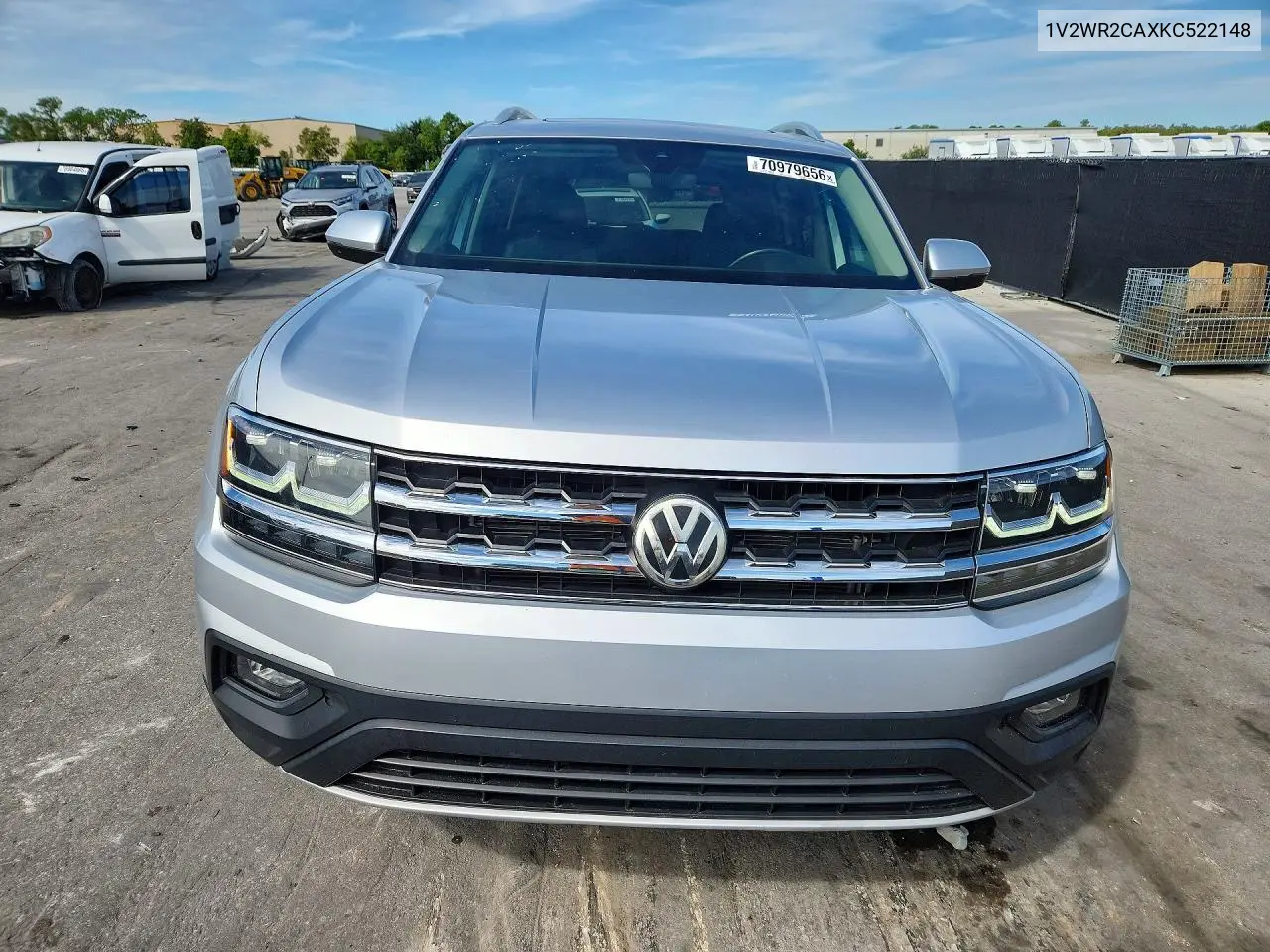 2019 VOLKSWAGEN ATLAS VIN 1V2WR2CAXKC522148 — фото 5
