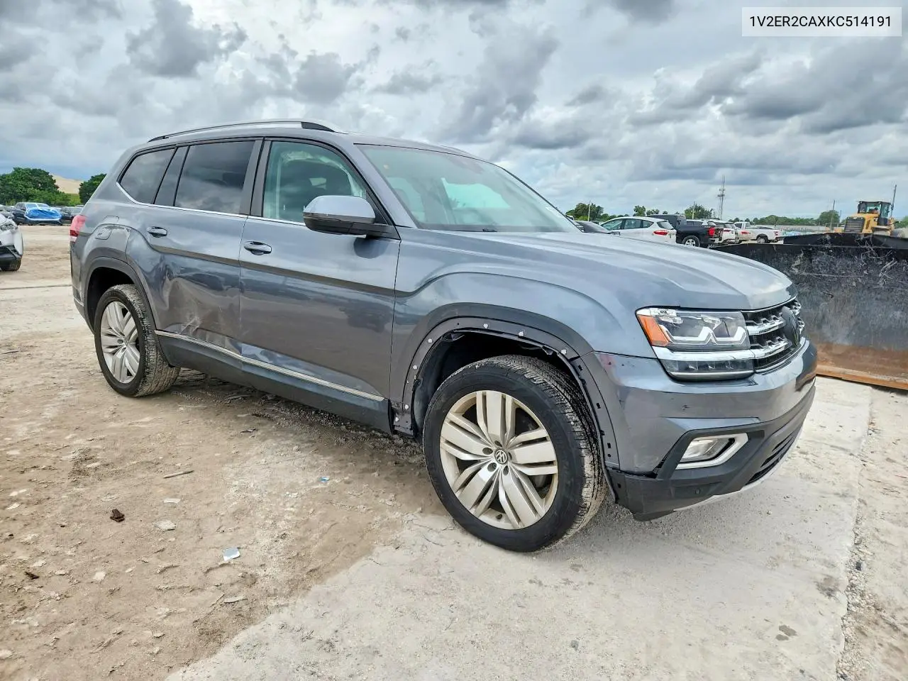 2019 VOLKSWAGEN ATLAS VIN 1V2ER2CAXKC514191 — фото 4
