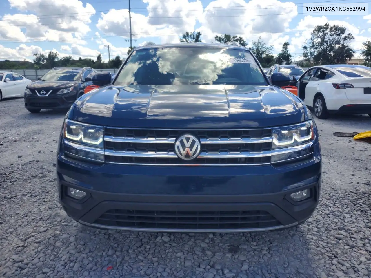 2019 VOLKSWAGEN ATLAS VIN 1V2WR2CA1KC552994 — фото 5