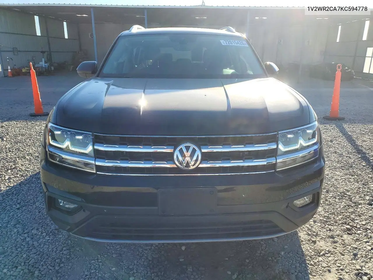 2019 VOLKSWAGEN ATLAS VIN 1V2WR2CA7KC594778 — фото 5