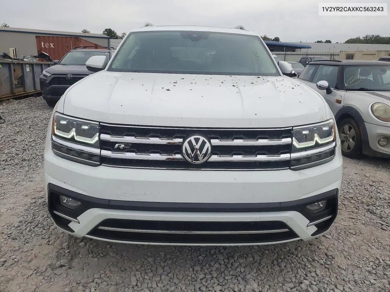 2019 VOLKSWAGEN ATLAS VIN 1V2YR2CAXKC563243 — фото 5