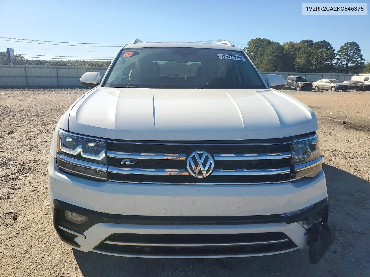 2019 VOLKSWAGEN ATLAS VIN 1V2RR2CA2KC546375 — фото 5