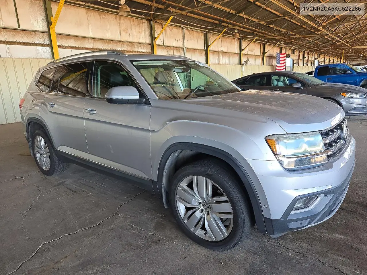 2019 VOLKSWAGEN ATLAS VIN 1V2NR2CA6KC522286 — фото 4