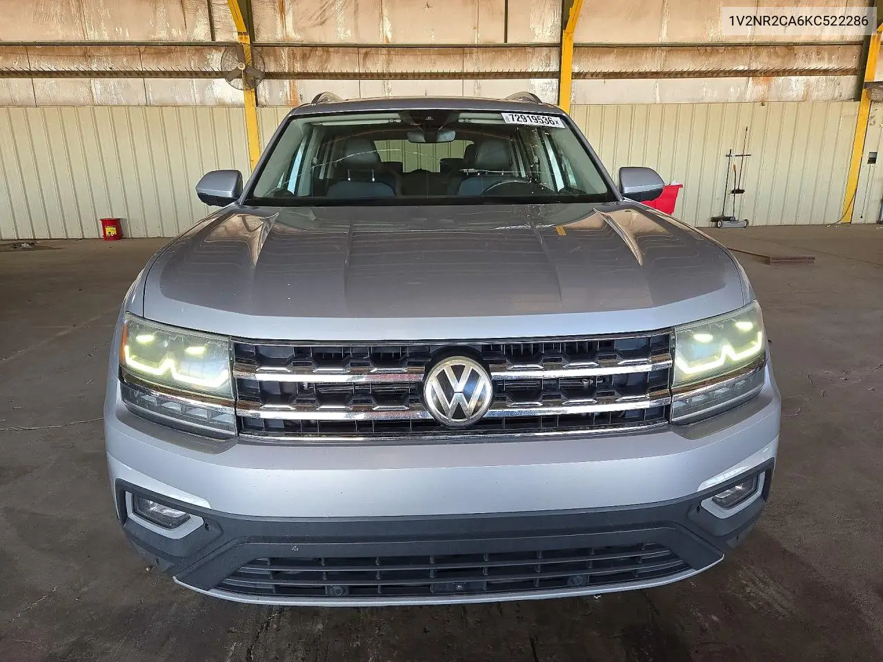 2019 VOLKSWAGEN ATLAS VIN 1V2NR2CA6KC522286 — фото 5