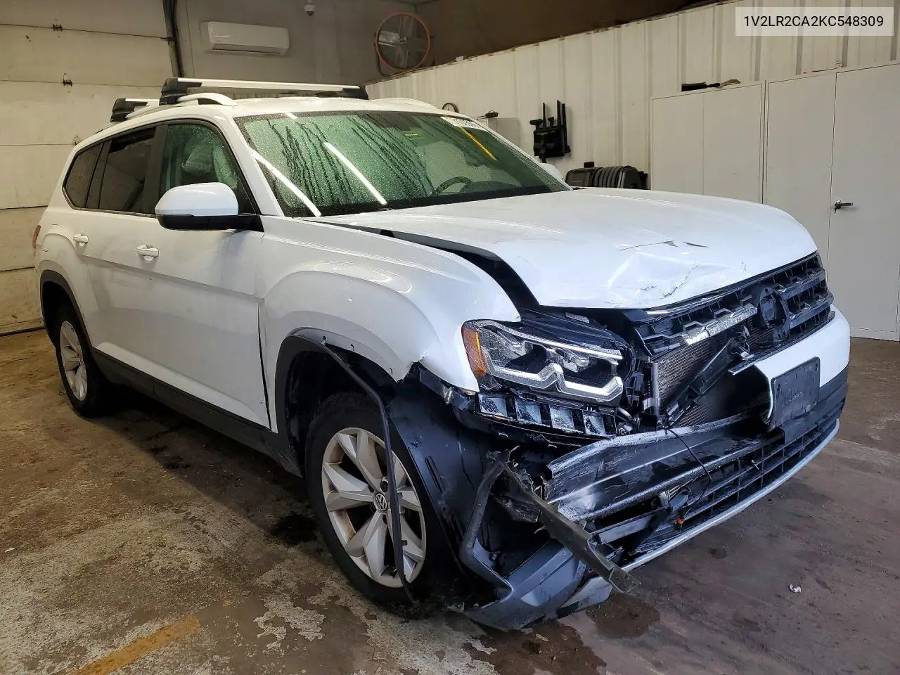 2019 VOLKSWAGEN ATLAS VIN 1V2LR2CA2KC548309 — фото 4