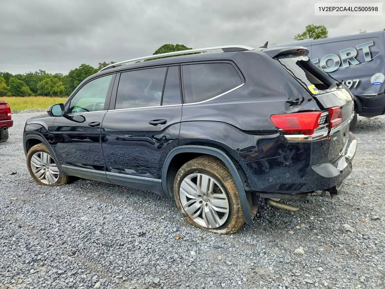 2020 VOLKSWAGEN ATLAS VIN 1V2EP2CA4LC500598 — фото 2