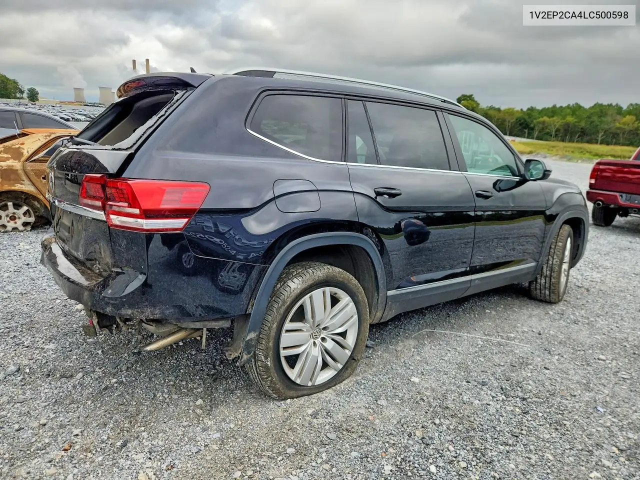 2020 VOLKSWAGEN ATLAS VIN 1V2EP2CA4LC500598 — фото 3