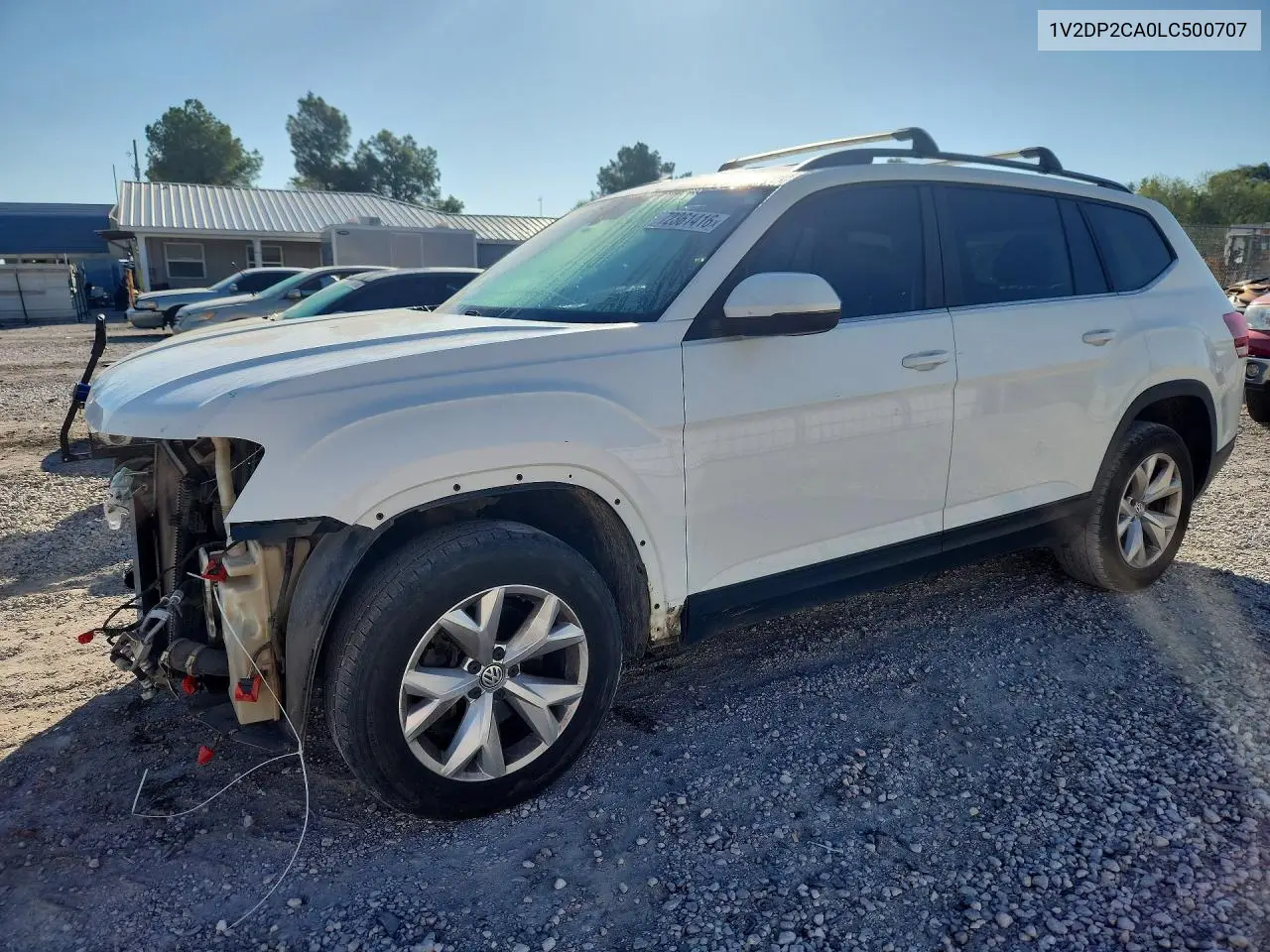 VOLKSWAGEN ATLAS 2020, VIN 1V2DP2CA0LC500707
