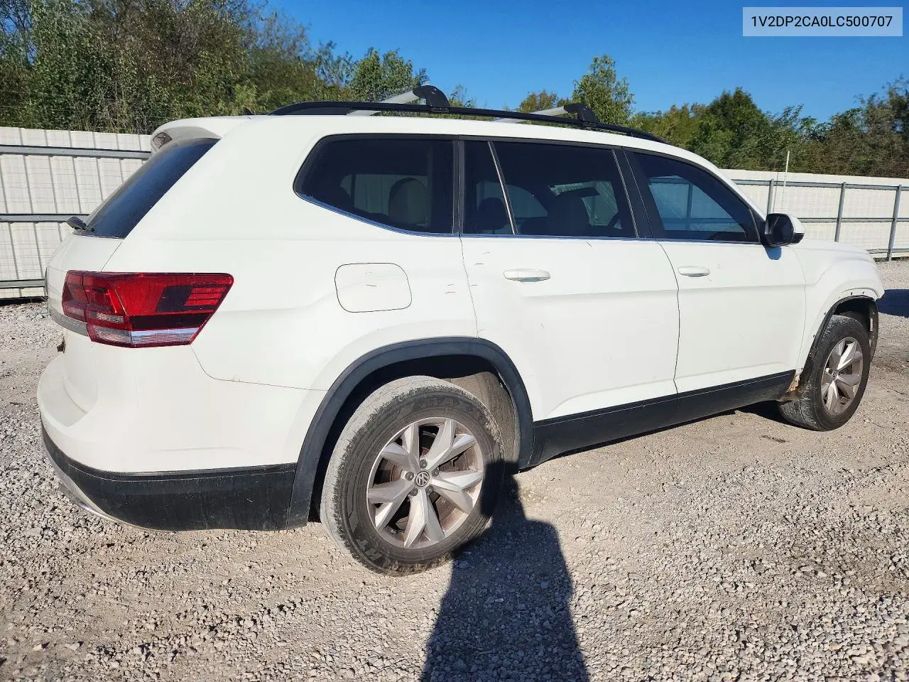 2020 VOLKSWAGEN ATLAS VIN 1V2DP2CA0LC500707 — фото 3