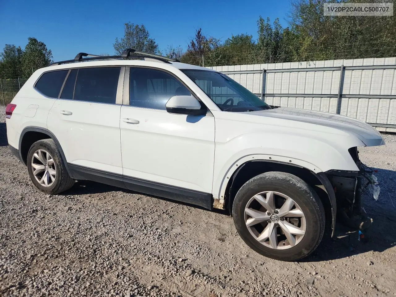 2020 VOLKSWAGEN ATLAS VIN 1V2DP2CA0LC500707 — фото 4