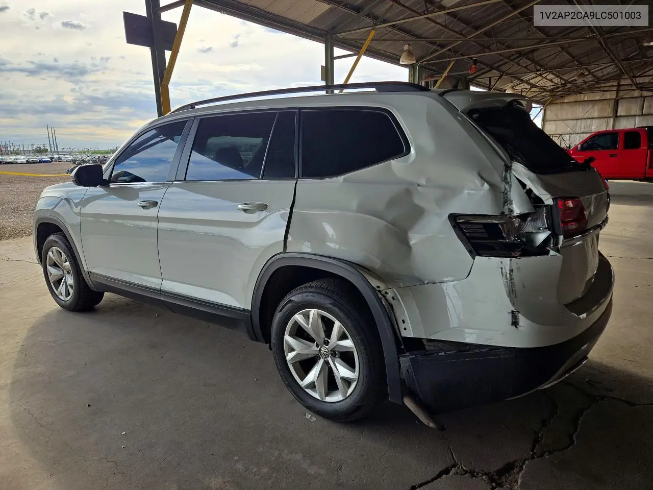 2020 VOLKSWAGEN ATLAS VIN 1V2AP2CA9LC501003 — фото 2