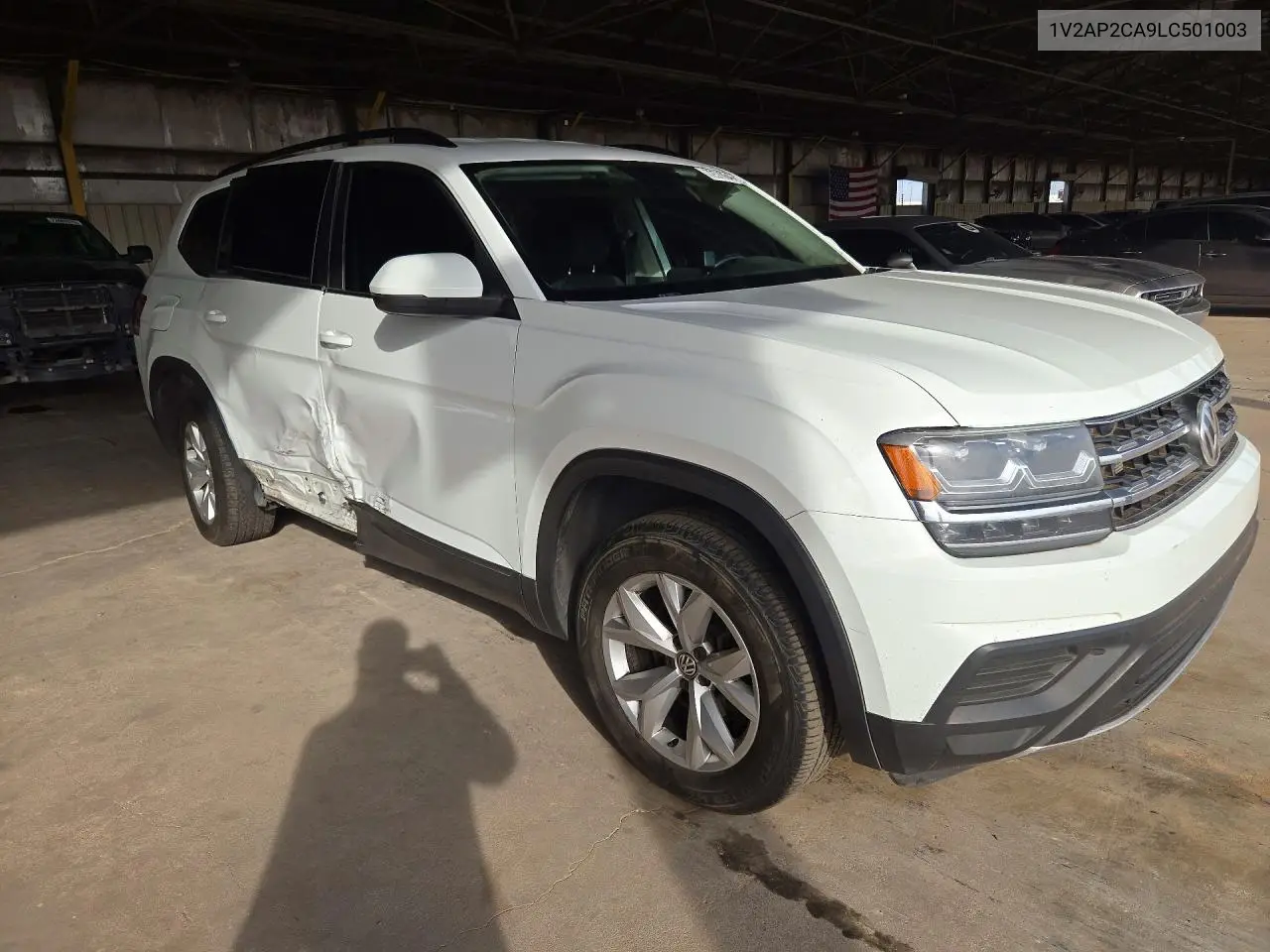 2020 VOLKSWAGEN ATLAS VIN 1V2AP2CA9LC501003 — фото 4