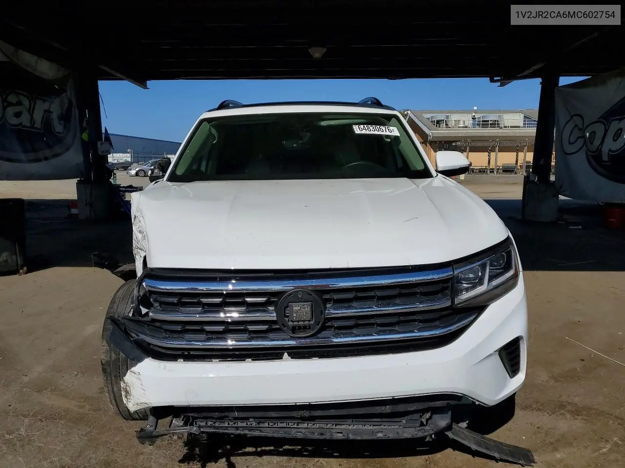 2021 VOLKSWAGEN ATLAS VIN 1V2JR2CA6MC602754 — фото 5