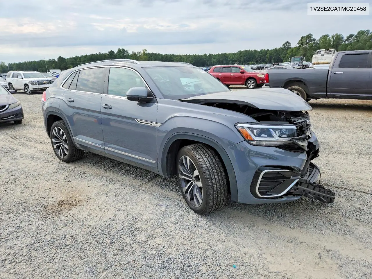 2021 VOLKSWAGEN ATLAS VIN 1V2SE2CA1MC203458 — фото 4