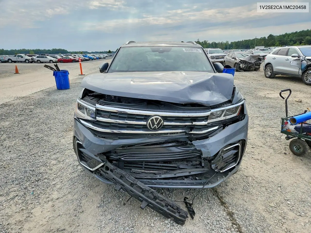 2021 VOLKSWAGEN ATLAS VIN 1V2SE2CA1MC203458 — фото 5